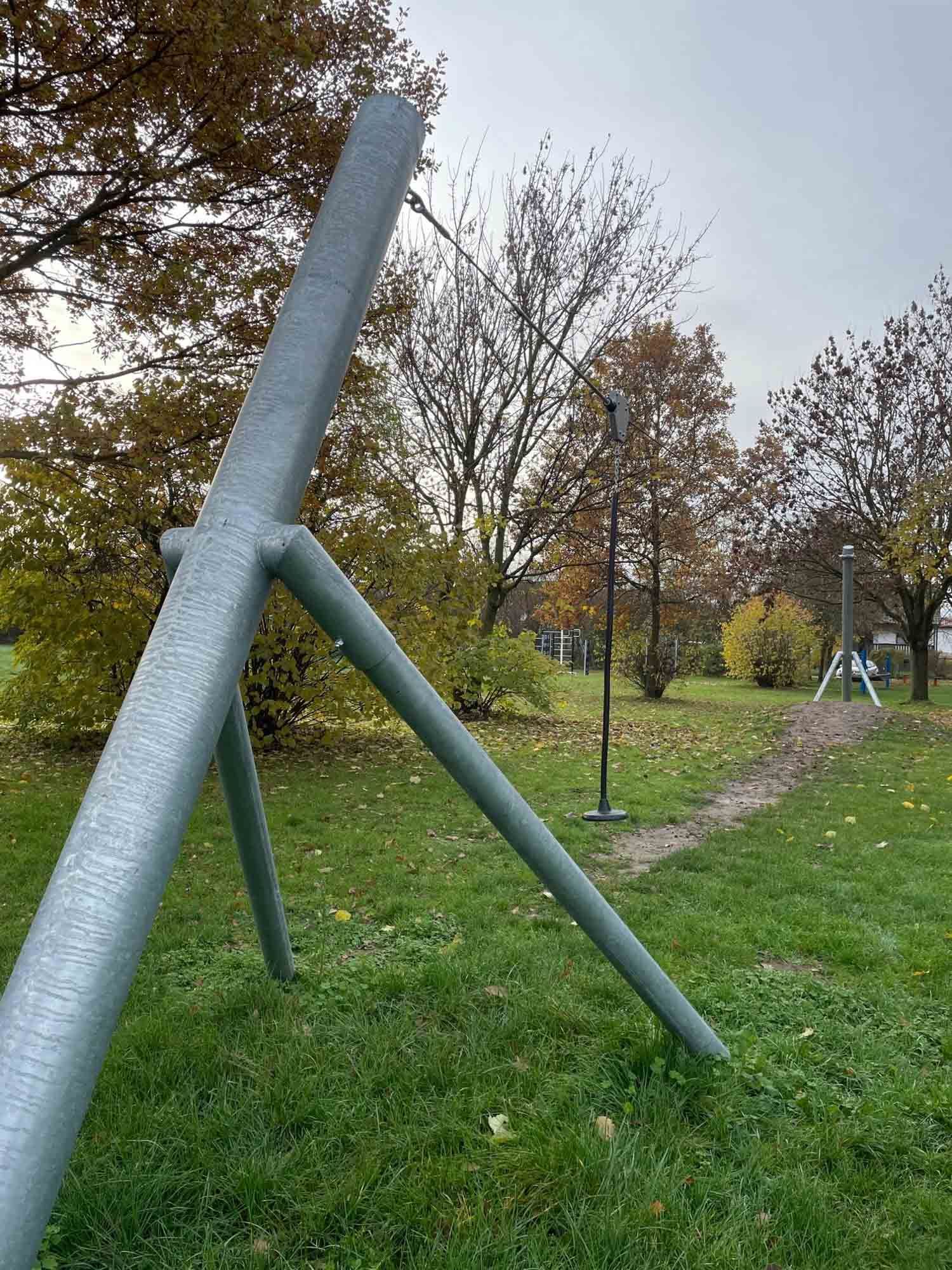 Seilbahn am Kappelweiher Spielplatz