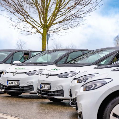 Unsere stolze Car-sharing-Flotte