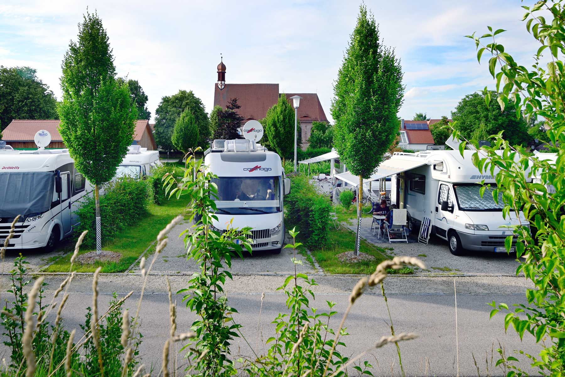 Wohnmobilstellplatz Münsterblick