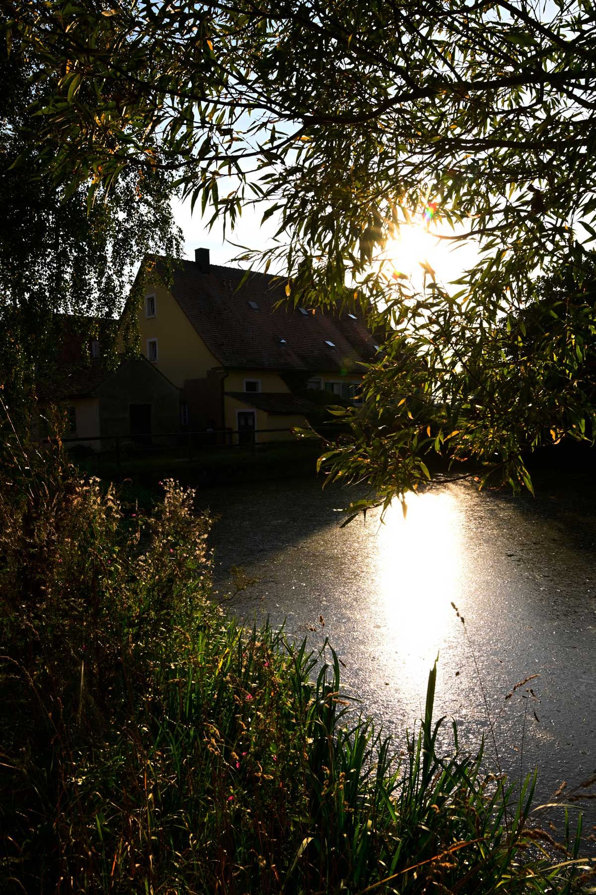 Sonnenuntergang in Dürrenhof